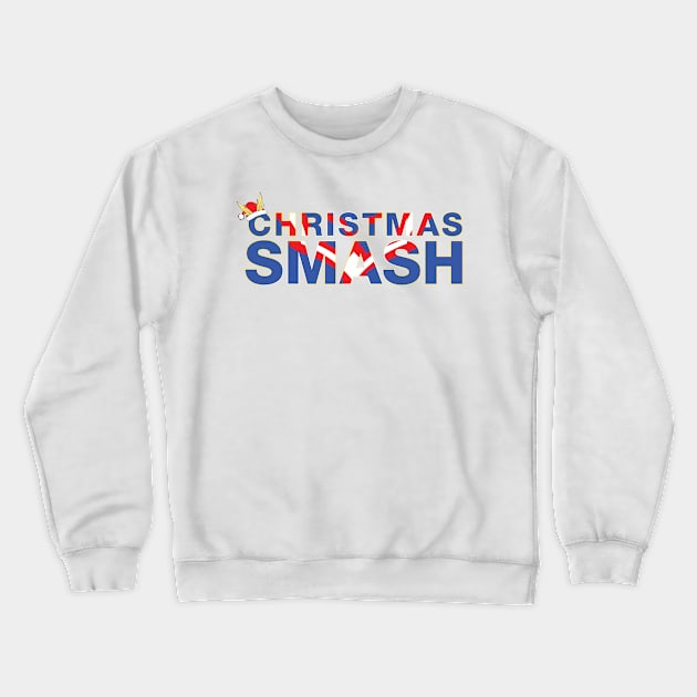 Christmas Smash - All Might Christmas Crewneck Sweatshirt by RLan